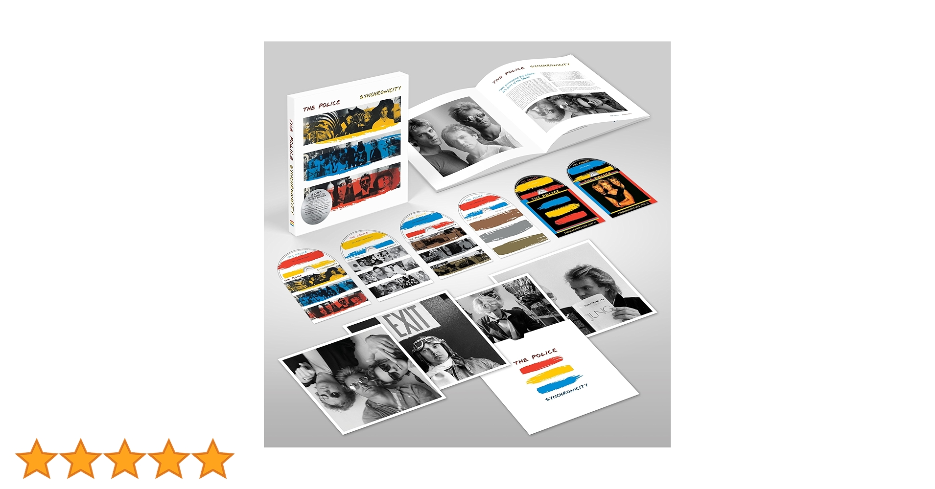 ザ・ポリス SHM-CD 5枚セット シンクロニシティBOX付き 新品 ザ・ポリス SHM-CD 5枚セット シンクロニシティBOX付き 新品 The